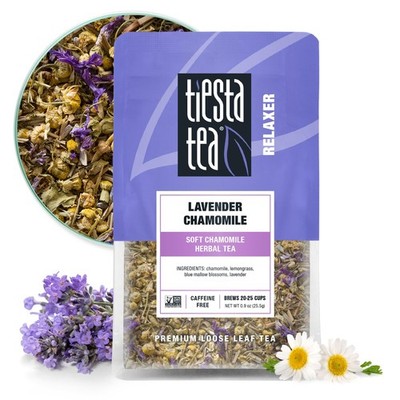 Tiesta Tea - Lavender Chamomile Herbal Pouch - 25 Cups, 