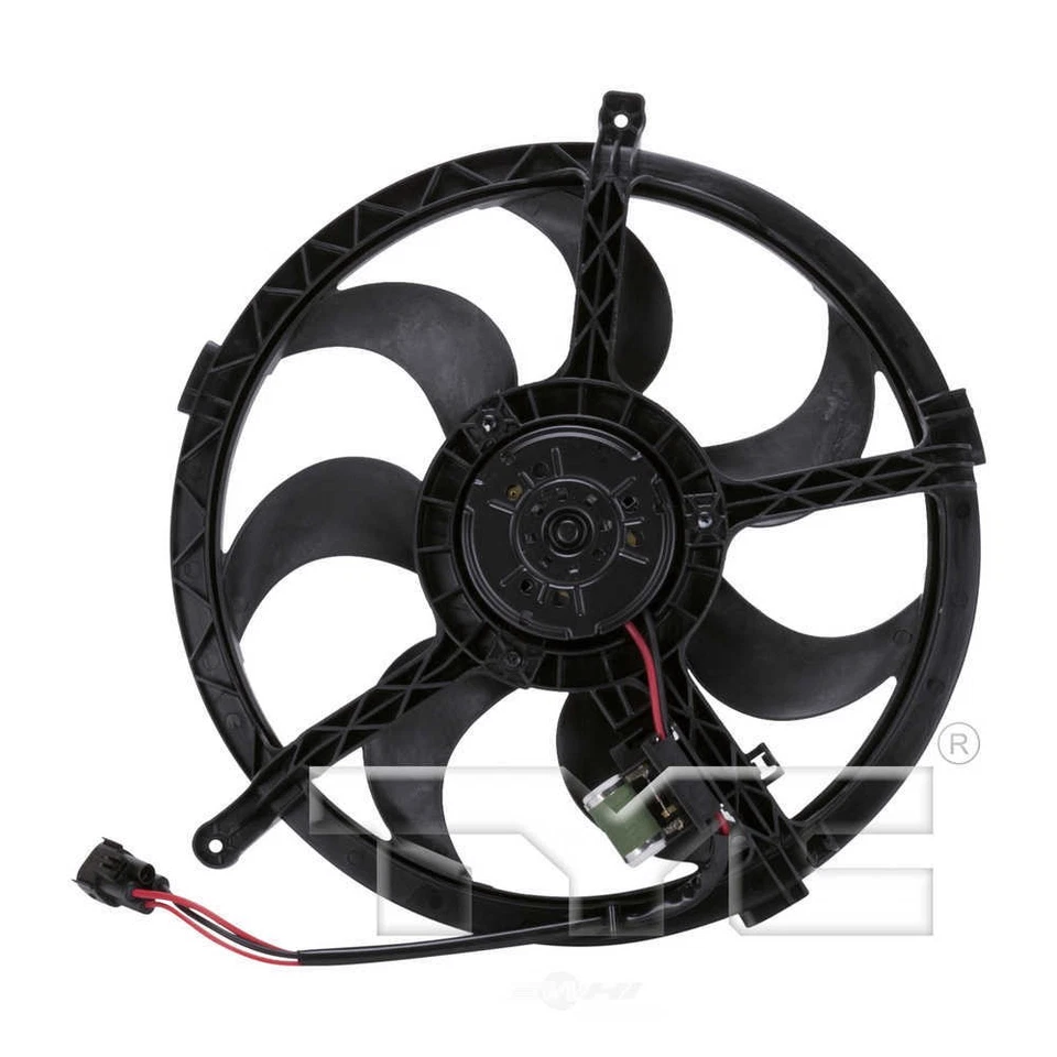 Conjunto de ventilador de radiador para Mini Cooper 2007-2015 2008 2009 2010 2011 2012 TYC Foto 2 de 3