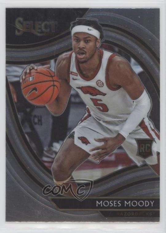 2021-22 Panini Chronicles Draft Picks Select Moses Moody #286 0z2x