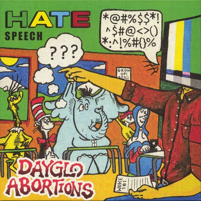 DAYGLO ABORTIONS - Hate Speech - Vinyl (LP)