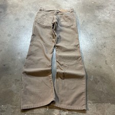 Vintage 70s Levi's Corduroy 517 Flare Pants Beige Tan Little E