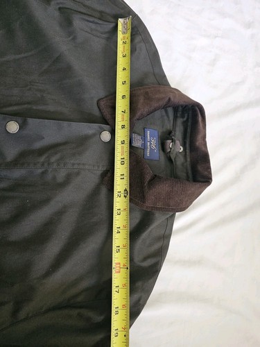 Brooks Brothers Men Brown Waxed Field Utility Hunting Jacket L - Picture 9 of 13