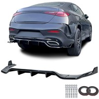 Heckdiffusor Schwarz Glanz FüR Mercedes GLC Coupe C254 Ab 2022