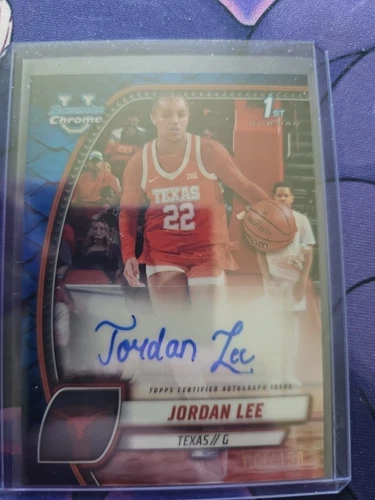 2024-25 Bowman University Best Jordan Lee #34 (RC) Auto /150
