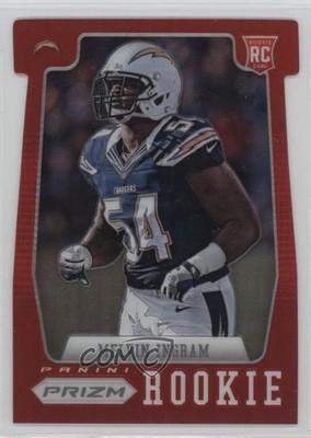 2012 Panini Prizm Red Die-Cut Melvin Ingram III #283 Rookie RC 0f6