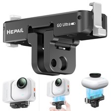 Quick Release Mount for Insta360 GO UltraAluminum Alloy Camera Stand Base Bra...