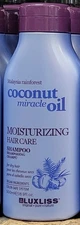Luxliss Coconut Oil Moisturizing Hair Care  Shampoo 16.9 oz