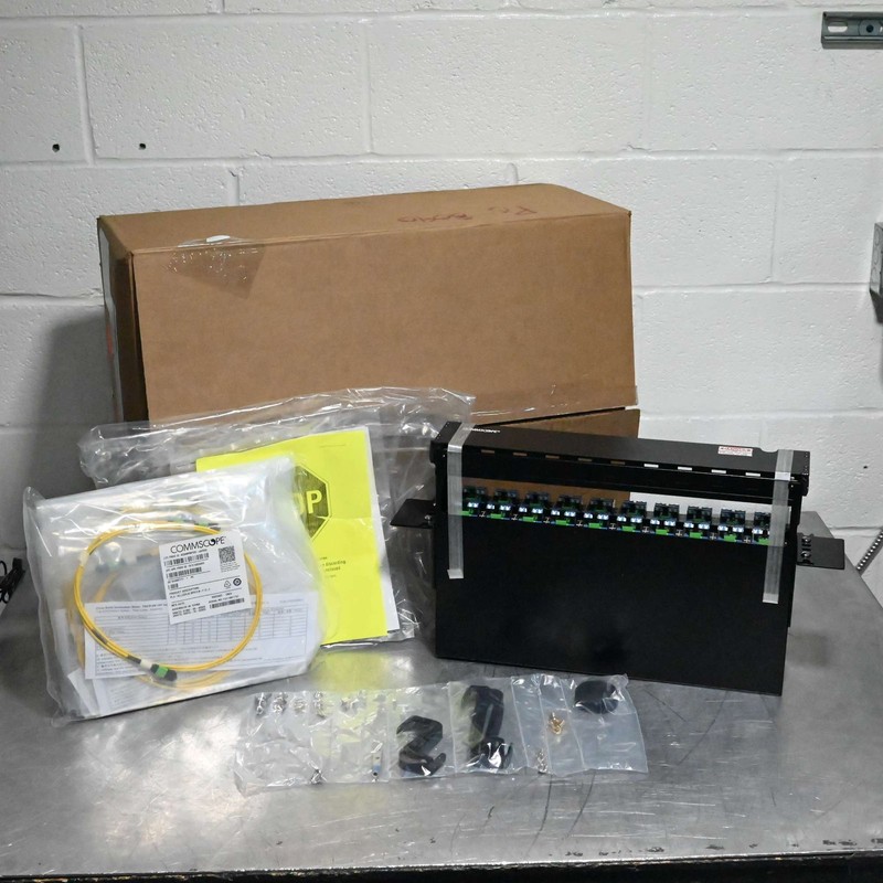 CommScope FD-8-2U-A-1.5M FD Fiber Patch Panel Kit 760238950-New Open Box