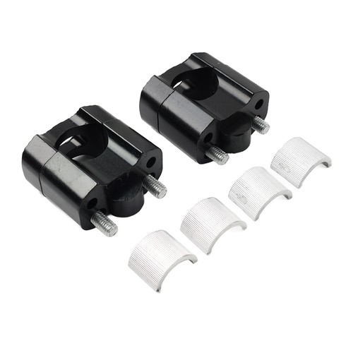 Lenker Fat Bar Mount Klemmen Riser Adapter 7/8 zu 11/8 Dirt Pit Bike - Picture 2 of 10