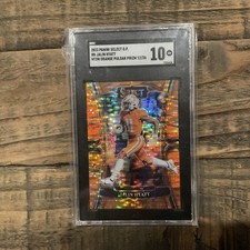 Panini Select Draft  - Concourse Jalin Hyatt #8 Neon Orange Pulsar Prizm /26 