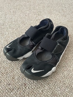 Nike Air Rifts Split Toe Jungen Mädchen Damen Turnschuhe. UK Größe 3,5