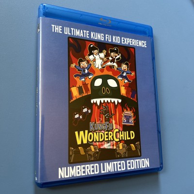 Kung Fu Wonder Child Gold Ninja Video Blu Ray OOP Rare Taiwan