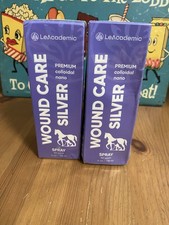 Le Academic Wound Care Silver NIB Exp 05/2026. Lot Of 2