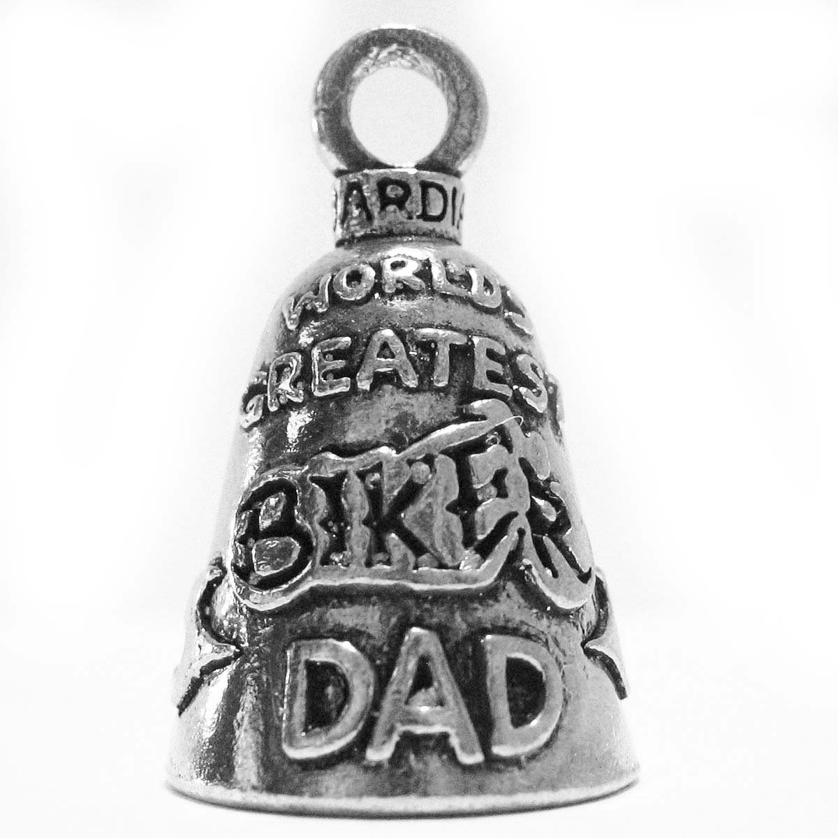 World's Greatest Biker Dad Guardian Bell