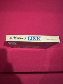 Zelda II: The Adventure of Link NES Cartucho Completo CIB Dorado