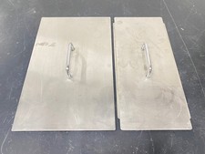 (2X) - Lauda Circulating recirculating Water Bath Lids, [13-1/2" x 8-1/2" & 6"]