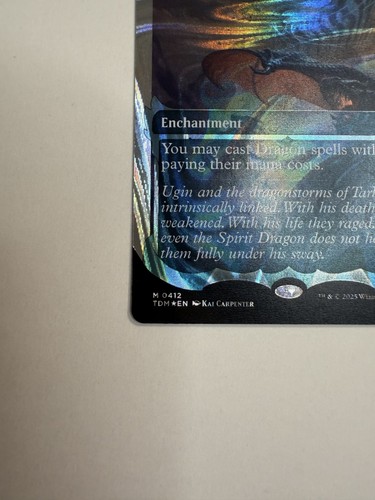 Magic the Gathering - Dracogenesis - Halo Foil Tarkir Dragonstorm - Imagen 5 de 6