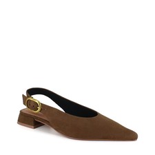 Women's BCBG Leonora Sling Back Flat Tan