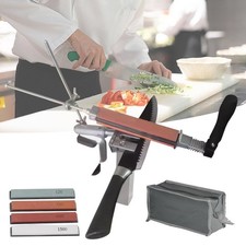 Adjustable Professional Knife Sharpener Fix Angle Kitchen Sharpening System kit