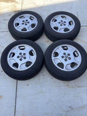 1991-1995 Alfa Romeo 164S Speedline Set Of 4 Rims And Tires P195/65 R 15