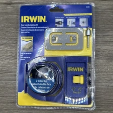 IRWIN Door Lock Installation Kit 3111001 For Wood Doors