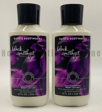 Bath Body Works Black Amethyst Nourishing Shea Lotion S/2 8 Fl Oz A2169