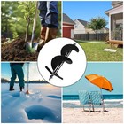 Yescom 10" Earth Auger Bit Bulb Planter Fence Post Spiral Hole Digger Gardening — photo 3