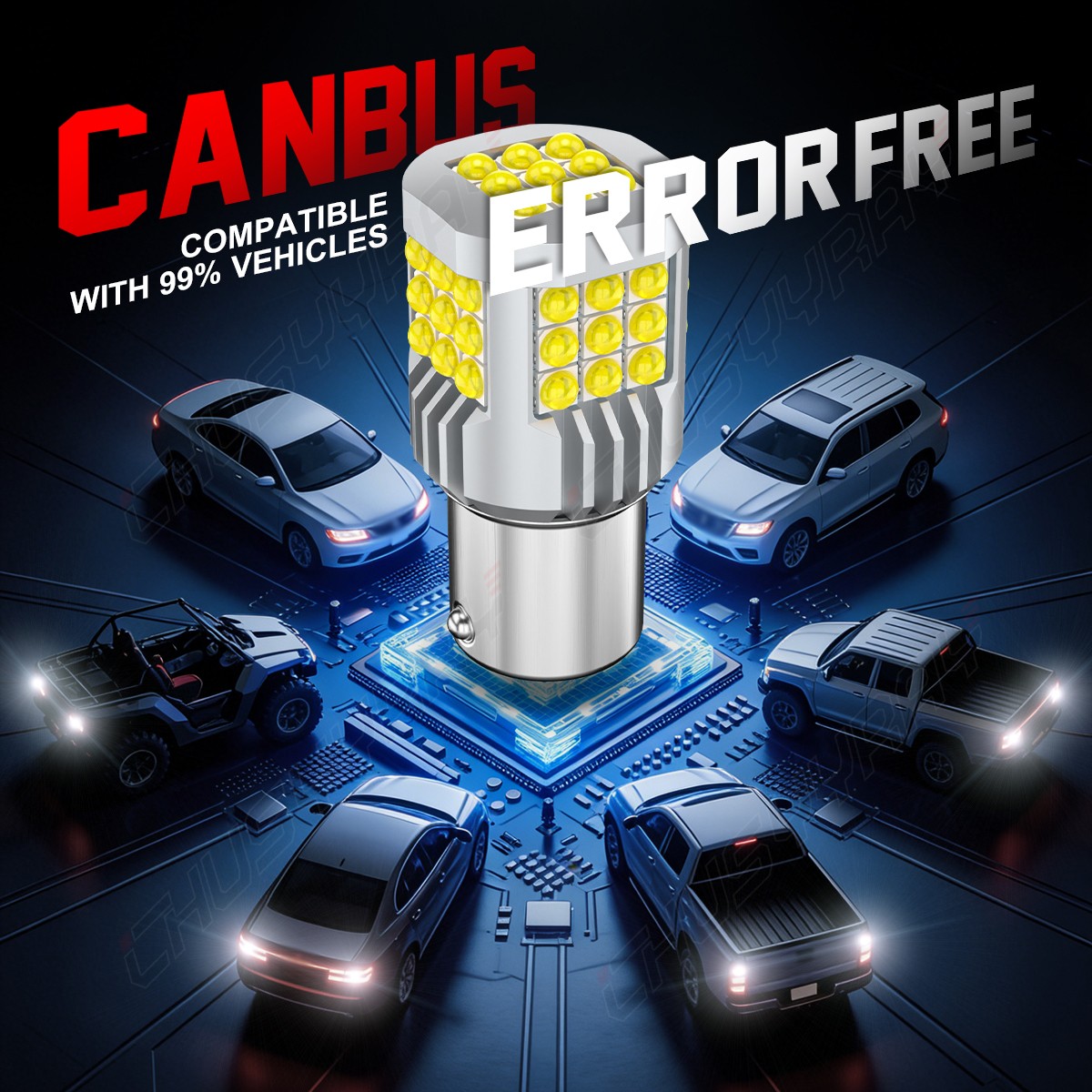 1156 P21W LED Backup Reverse Light Bulbs 6000K Fits Lexus LFA 2012