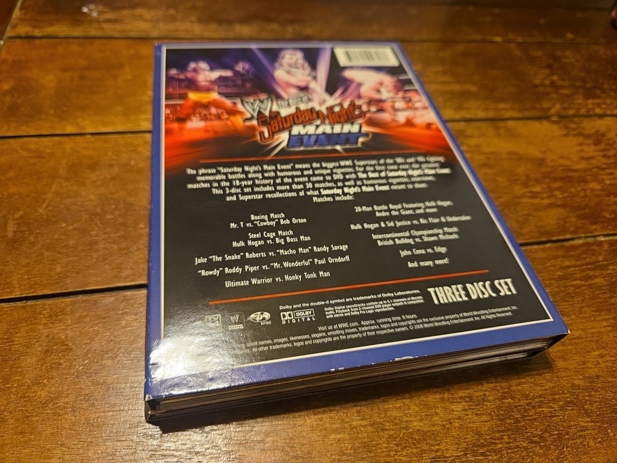 WWE 2009: The Best of Saturday Nights Main Event (DVD, 2009, 3