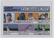 2022 Topps Heritage High Number 1973 Topps Comics Francisco Lindor #73TC-33