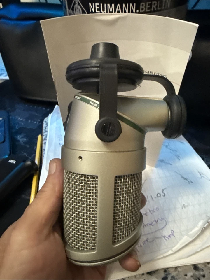 Neumann BCM 705 Dynamic Microphone Professional Broadcast Voiceover Podcast - Image 2 of 4