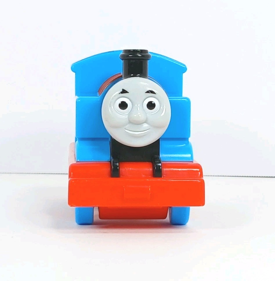 トーマス英二 2011 Thomas & Friends My First Thomas #1 Push Along Toy Train Blue