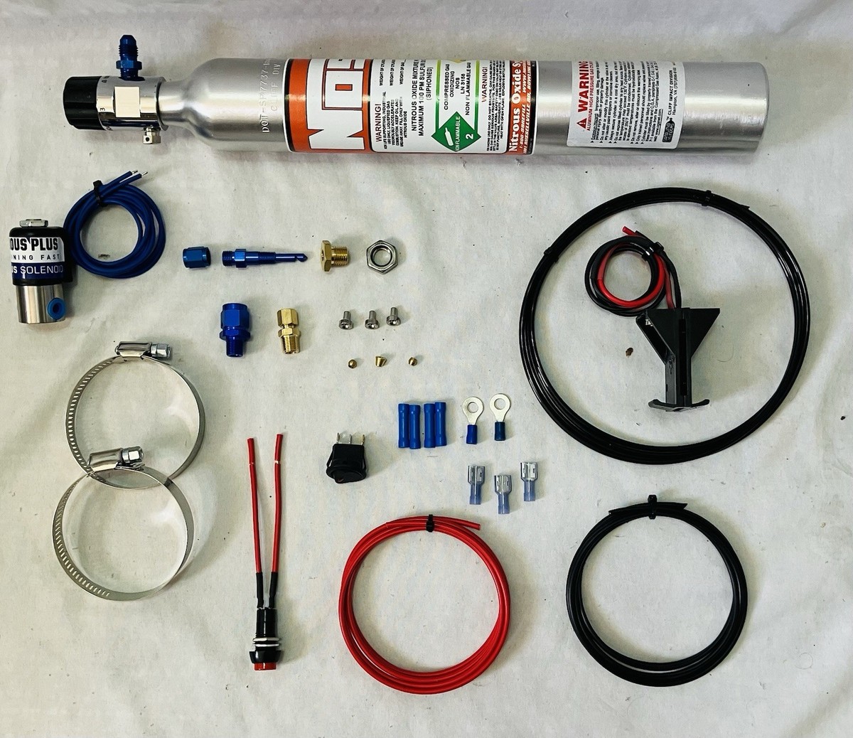 NOS Sneeky Pete Hidden Nitrous Kit With 10 oz. Bottle 20-30HP | eBay