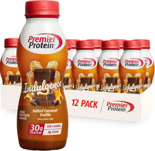 Shake INDULGENCE, Salted Caramel Truffle, 30G Protein, 170 Calories, 3G Sugar, 1