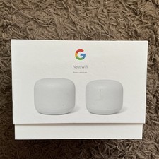 Google Nest WiFi Dual-Band Mesh Router and Access Point (Snow)
