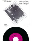 45 + PIC SLV-  BEATLES- "THREE COOL CATS"/HELLO LITTLE GIRL- PYE (1978) PROMO-NM