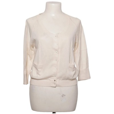 Hampton Bays, Strickjacke, Damen, Größe: L, Weiß, Baumwolle, Einfarbig #yF4