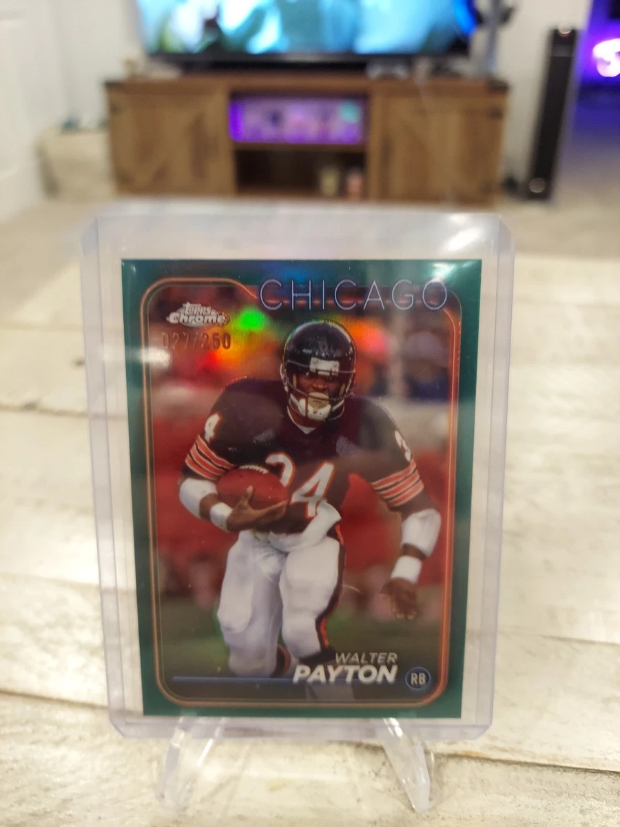 Walter Payton Football Sports Trading Card Singles Serial Numbered