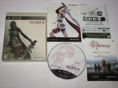 ファイナルファンタジー13-1 Final Fantasy XIII Japanese BLJB-93601 Lightning Ver PS3 Japan