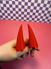 Devil Horn Hair Clips - Cosplay Anime Costume Clip On Accessory
