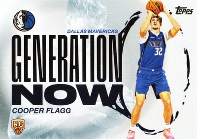 2025-26 Topps - Generation Now Cooper Flagg Base #GN-1 (RC)