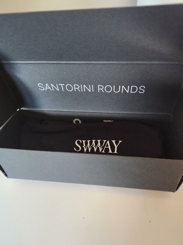 Sway Santorini runde Sonnenbrille Damen neu mit Karton UVP 80 $ goldfarbenes Metallgestell  - Bild 10 von 10