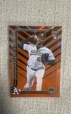 2025 Topps Update Series - Elvis Alvarado #US61 Holiday Orange & Black Foil (RC)