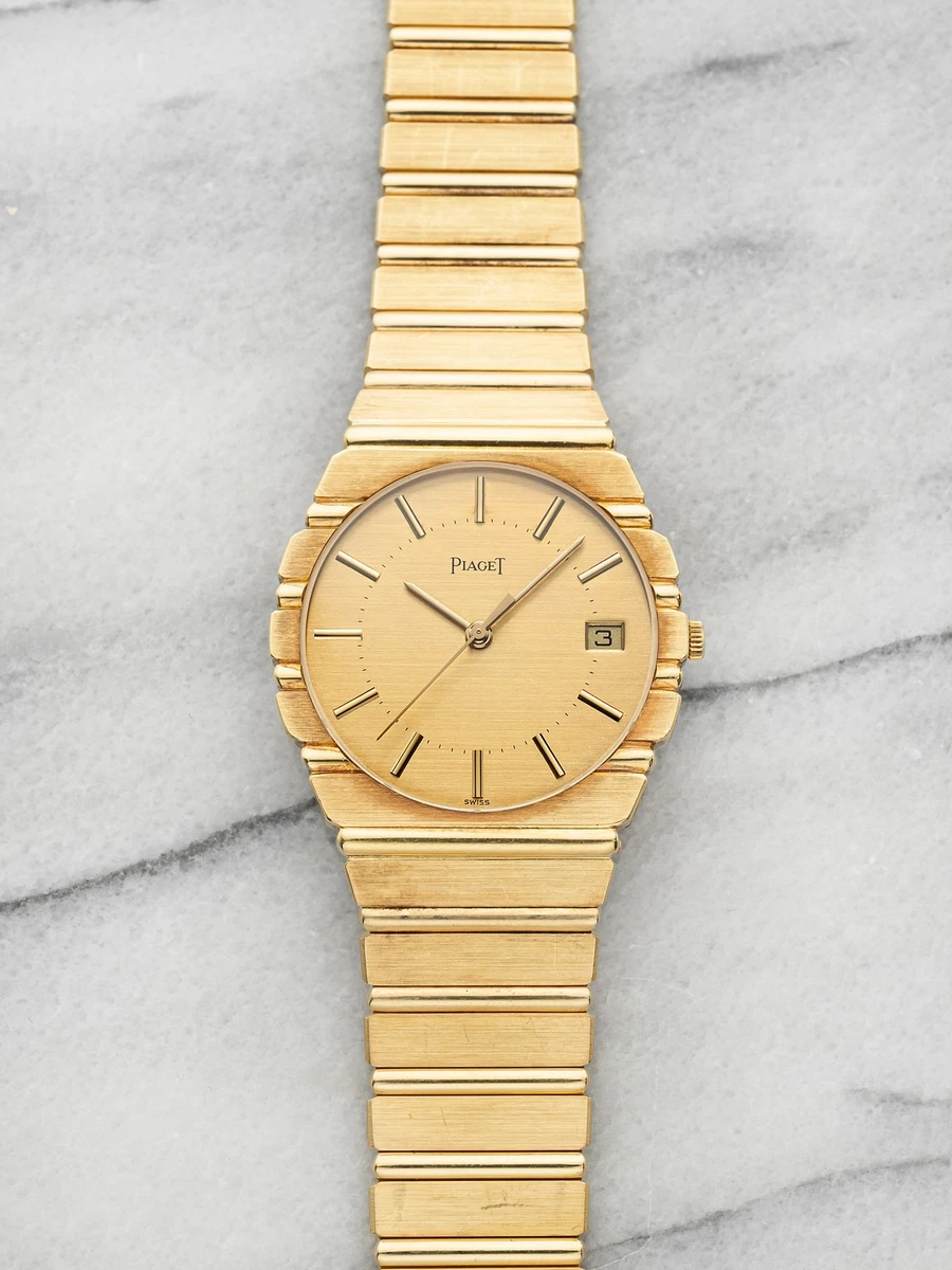 Piaget Quartz Yellow Gold Band Wristwatches for sale | eBay