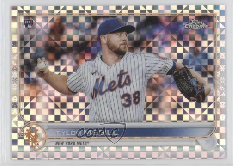 2022 Topps Chrome X-Fractor Tylor Megill #212 Rookie RC 12g7