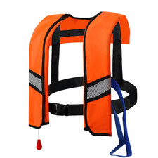 Self-Inflating Life Jacket BIG Wave Surfing Extreme Boating/Water Sports