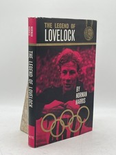 The Legend of Lovelock Norman Harris Hardcover Kaye Olympic Biography Running