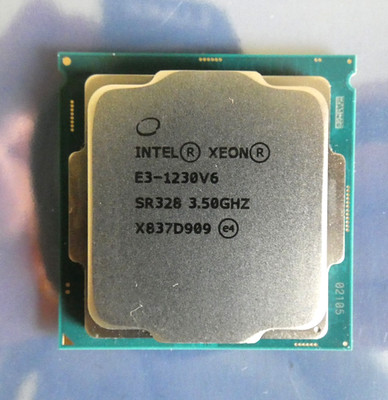 Intel Xeon E3-1230 V6/ E3-1230V6  SR328  3.50GHZ Sockel 1151