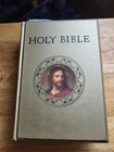 Holy Bible: Catholic Action Edition Goodwill | Gold Vintage Hardcover 1953 XL