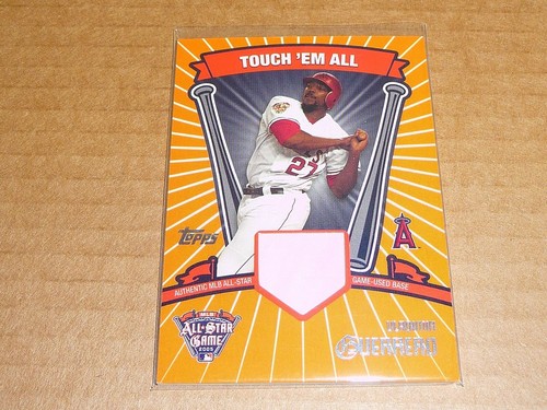 2005 Topps Update VLADIMIR GUERRERO TOUCH EM ALL ALL STAR GAME USED BASE /1000